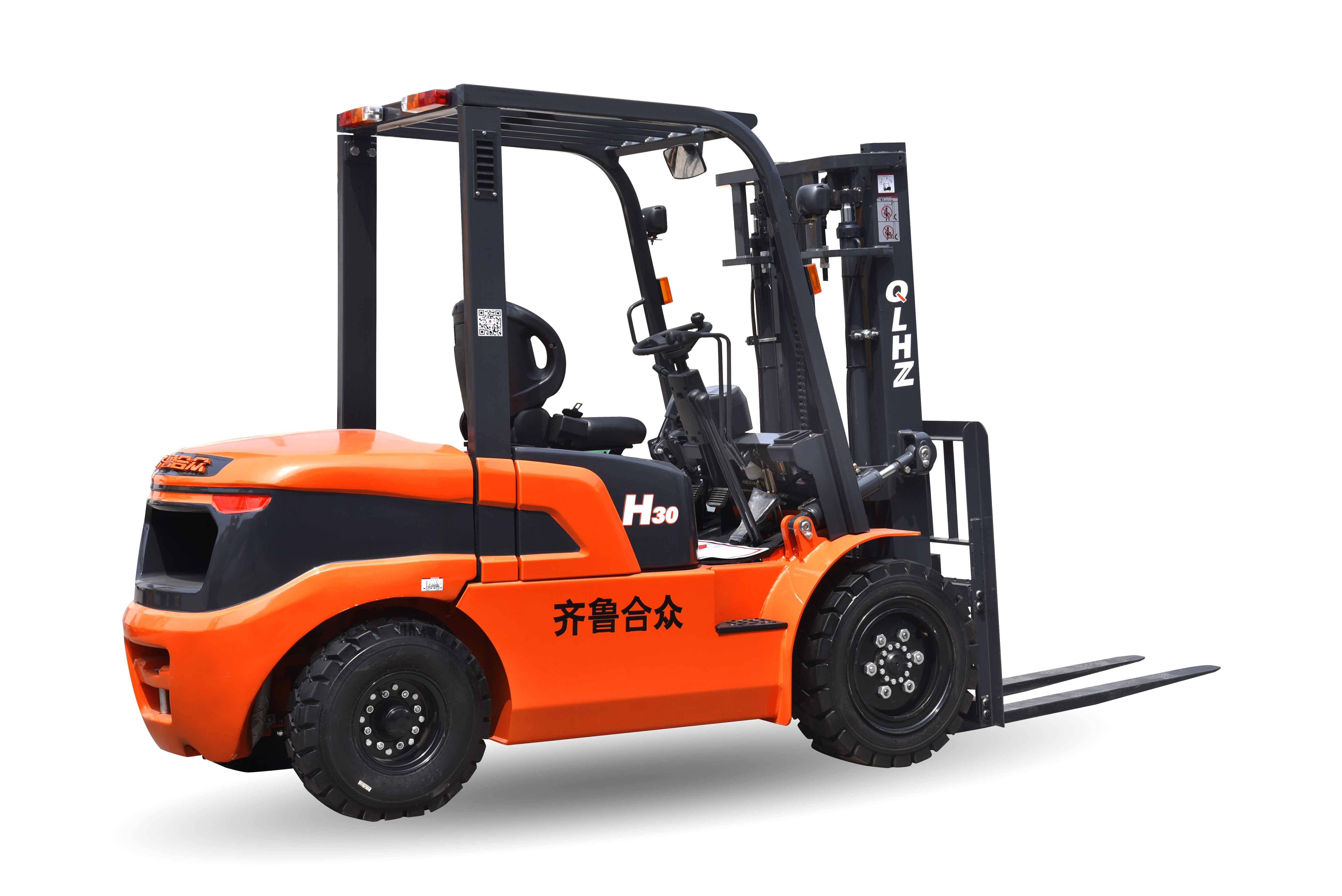 青島合眾研發(fā)平衡重內(nèi)燃叉車形成量產(chǎn)